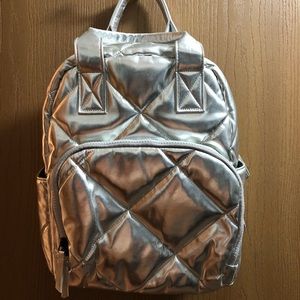 Mossimo Quilted Metallic Backpack